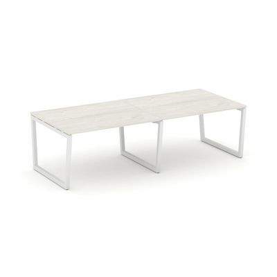 Style Project Fusion SN-5T2.SPRG-043.3 (Дуб наварра/Белый) Стол переговорный