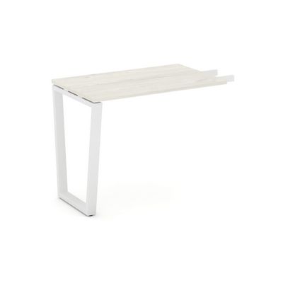 Style Project Fusion SN-6T2.BR-005 (Дуб наварра/Белый) Брифинг приставка