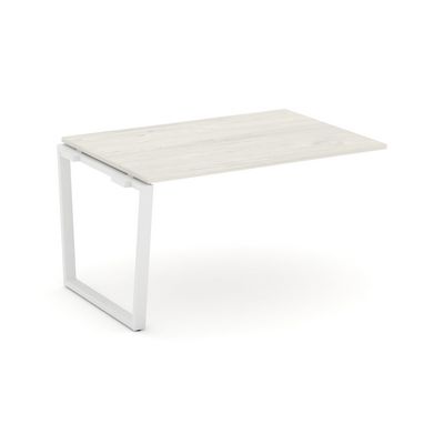 Style Project Fusion SN-6T2.NSPRG-004.3 (Дуб наварра/Белый) Проходной наборный элемент переговорного стола