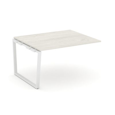 Style Project Fusion SN-6T2.NSPRG-034.3 (Дуб наварра/Белый) Проходной наборный элемент переговорного стола