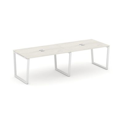 Style Project Fusion SN-6T2.SPRG-014 (Дуб наварра/Белый) Стол переговорный