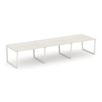 Style Project Fusion SN-6T2.SPRG-053.3 (Дуб наварра/Белый) Стол переговорный