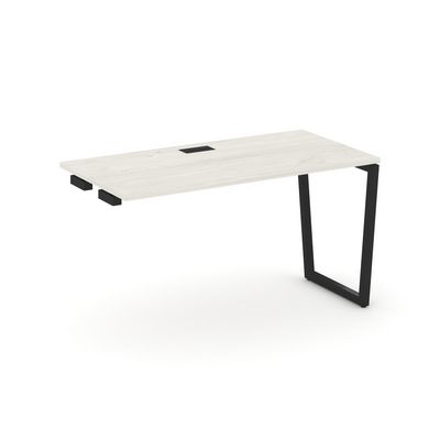 Style Project Fusion SN-4T2.OPRS-004 (Дуб наварра/Черный) Стол приставка к опорным элементам