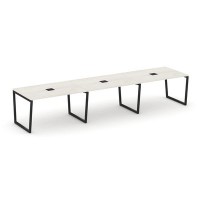 Style Project Fusion SN-4T2.SPRG-024 (Дуб наварра/Черный) Стол переговорный