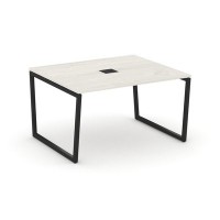 Style Project Fusion SN-4T2.SPRG-033 (Дуб наварра/Черный) Стол переговорный