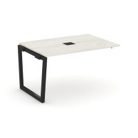 Style Project Fusion SN-5T2.NSPRG-001 (Дуб наварра/Черный) Проходной наборный элемент переговорного стола