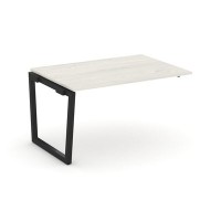 Style Project Fusion SN-5T2.NSPRG-001.3 (Дуб наварра/Черный) Проходной наборный элемент переговорного стола