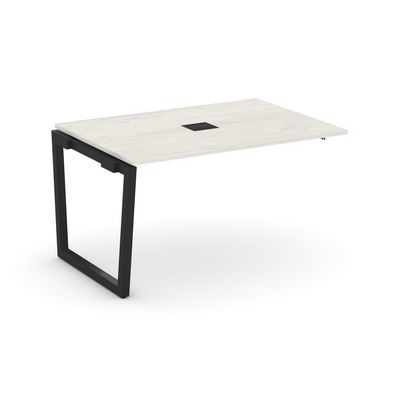 Style Project Fusion SN-5T2.NSPRG-003 (Дуб наварра/Черный) Проходной наборный элемент переговорного стола