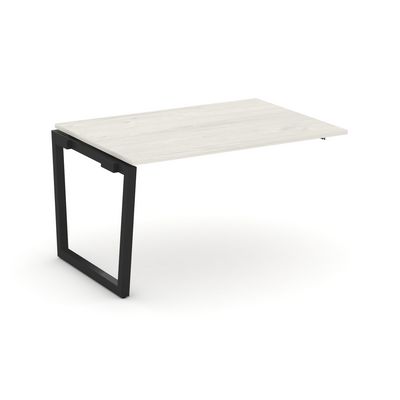 Стайл Проджект Фьюжн SN-5T2.NSPRG-004.3 (Дуб наварра/Черный) Проходной наборный элемент переговорного стола