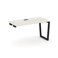 Style Project Fusion SN-5T2.OPRS-014 (Дуб наварра/Черный) Стол приставка к опорным элементам