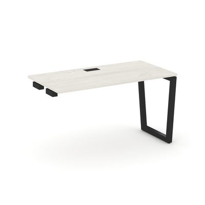 Style Project Fusion SN-5T2.OPRS-014 (Дуб наварра/Черный) Стол приставка к опорным элементам