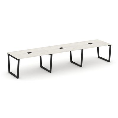 Style Project Fusion SN-5T2.SPRG-023 (Дуб наварра/Черный) Стол переговорный