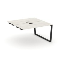 Style Project Fusion SN-6T2.DPRS-021 (Дуб наварра/Черный) Стол приставка к опорным элементам