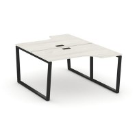 Style Project Fusion SN-6T2.DRPA-011 (Дуб наварра/Черный) Рабочая станция эргономичная