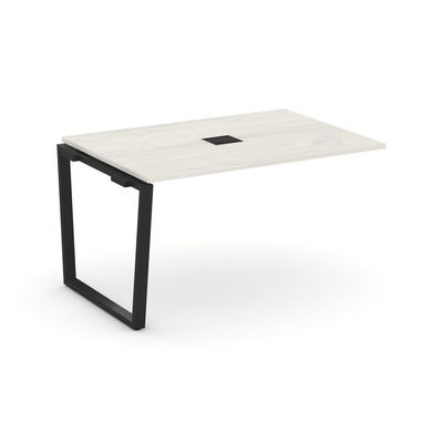 Style Project Fusion SN-6T2.NSPRG-001 (Дуб наварра/Черный) Проходной наборный элемент переговорного стола