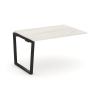 Style Project Fusion SN-6T2.NSPRG-001.3 (Дуб наварра/Черный) Проходной наборный элемент переговорного стола