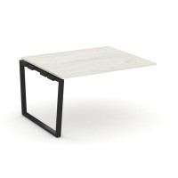 Style Project Fusion SN-6T2.NSPRG-032.3 (Дуб наварра/Черный) Проходной наборный элемент переговорного стола