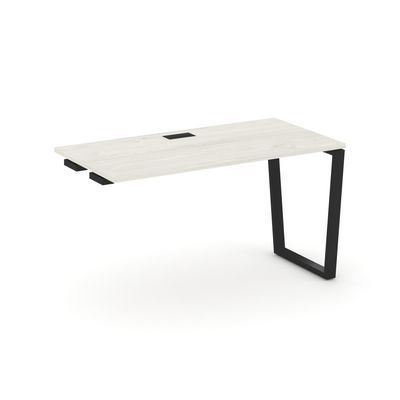Style Project Fusion SN-6T2.OPRS-002 (Дуб наварра/Черный) Стол приставка к опорным элементам
