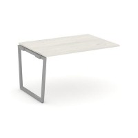 Style Project Fusion SN-4T2.NSPRG-004.3 (Дуб наварра/Серый) Проходной наборный элемент переговорного стола