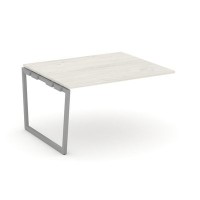 Style Project Fusion SN-4T2.NSPRG-033.3 (Дуб наварра/Серый) Проходной наборный элемент переговорного стола