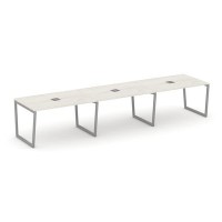 Style Project Fusion SN-4T2.SPRG-024 (Дуб наварра/Серый) Стол переговорный