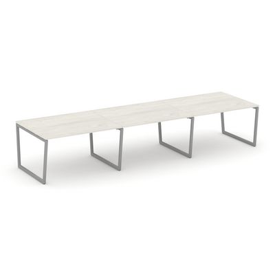 Style Project Fusion SN-4T2.SPRG-052.3 (Дуб наварра/Серый) Стол переговорный