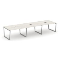 Style Project Fusion SN-4T2.SPRG-053 (Дуб наварра/Серый) Стол переговорный