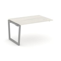 Style Project Fusion SN-5T2.NSPRG-002.3 (Дуб наварра/Серый) Проходной наборный элемент переговорного стола