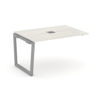 Style Project Fusion SN-5T2.NSPRG-003 (Дуб наварра/Серый) Проходной наборный элемент переговорного стола