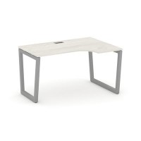 Style Project Fusion SN-5T2.SPA-002(R) (Дуб наварра/Серый) Стол рабочий эргономичный