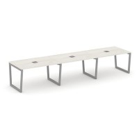 Style Project Fusion SN-5T2.SPRG-024 (Дуб наварра/Серый) Стол переговорный