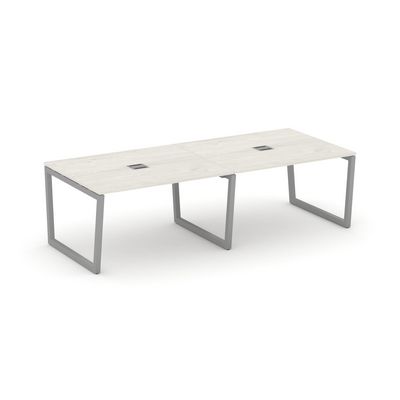 Style Project Fusion SN-5T2.SPRG-042 (Дуб наварра/Серый) Стол переговорный