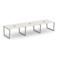 Style Project Fusion SN-5T2.SPRG-054 (Дуб наварра/Серый) Стол переговорный