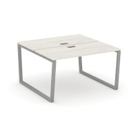 Style Project Fusion SN-6T2.DRS-012 (Дуб наварра/Серый) Рабочая станция двухсторонняя