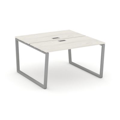 Style Project Fusion SN-6T2.DRS-014 (Дуб наварра/Серый) Рабочая станция двухсторонняя