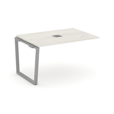 Style Project Fusion SN-6T2.NSPRG-003 (Дуб наварра/Серый) Проходной наборный элемент переговорного стола