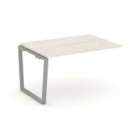 Style Project Fusion SN-6T2.NSPRG-003.3 (Дуб наварра/Серый) Проходной наборный элемент переговорного стола