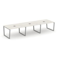 Style Project Fusion SN-6T2.SPRG-054 (Дуб наварра/Серый) Стол переговорный