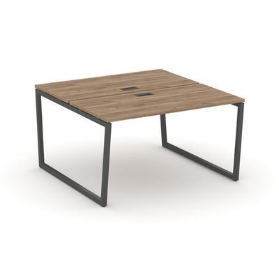 Style Project Fusion SN-4T2.DRS-013 (Дуб табак/Антрацит) Рабочая станция двухсторонняя