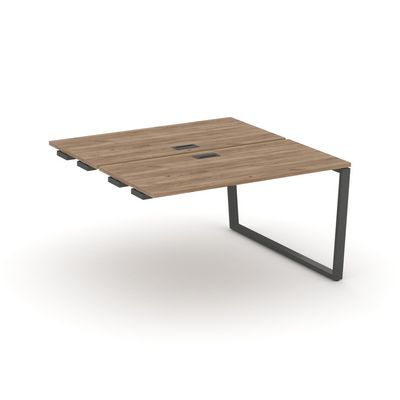 Style Project Fusion SN-6T2.DPRS-021 (Дуб табак/Антрацит) Стол приставка к опорным элементам