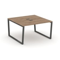 Style Project Fusion SN-6T2.DRS-011 (Дуб табак/Антрацит) Рабочая станция двухсторонняя