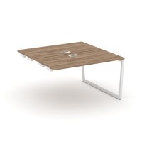 Style Project Fusion SN-4T2.DPRS-004 (Дуб табак/Белый) Стол приставка к опорным элементам