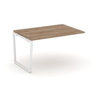 Style Project Fusion SN-4T2.NSPRG-001.3 (Дуб табак/Белый) Проходной наборный элемент переговорного стола