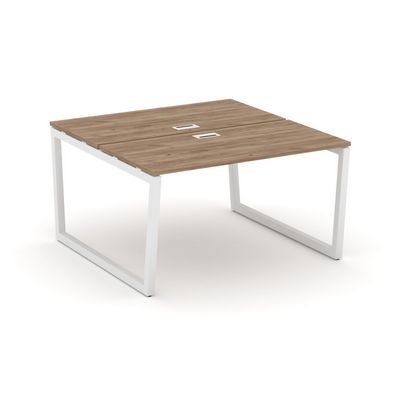 Style Project Fusion SN-5T2.DRS-001 (Дуб табак/Белый) Рабочая станция двухсторонняя