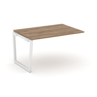 Style Project Fusion SN-5T2.NSPRG-002.3 (Дуб табак/Белый) Проходной наборный элемент переговорного стола