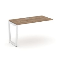 Style Project Fusion SN-5T2.ONRS-022 (Дуб табак/Белый) Проходной наборный элемент