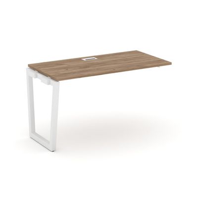 Style Project Fusion SN-5T2.ONRS-023 (Дуб табак/Белый) Проходной наборный элемент