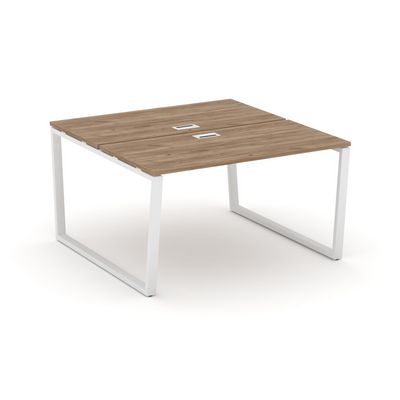 Style Project Fusion SN-6T2.DRS-011 (Дуб табак/Белый) Рабочая станция двухсторонняя