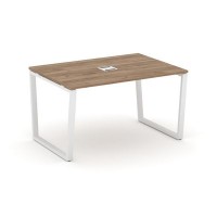 Style Project Fusion SN-6T2.SPRG-003 (Дуб табак/Белый) Стол переговорный