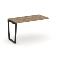 Style Project Fusion SN-4T2.ONRS-022 (Дуб табак/Черный) Проходной наборный элемент